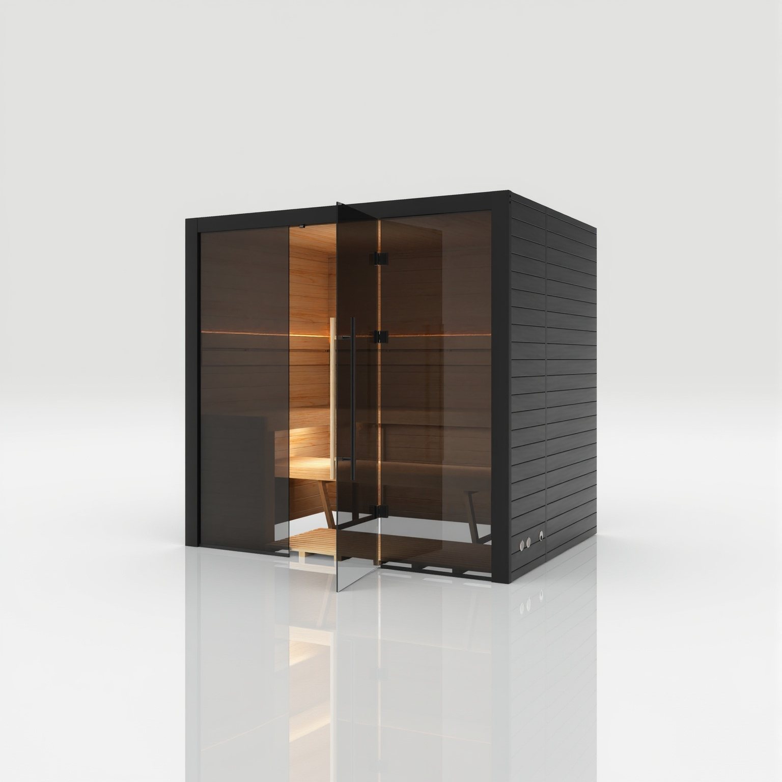 Traditional 210 Nero – Saunaerlebnis zuhause
