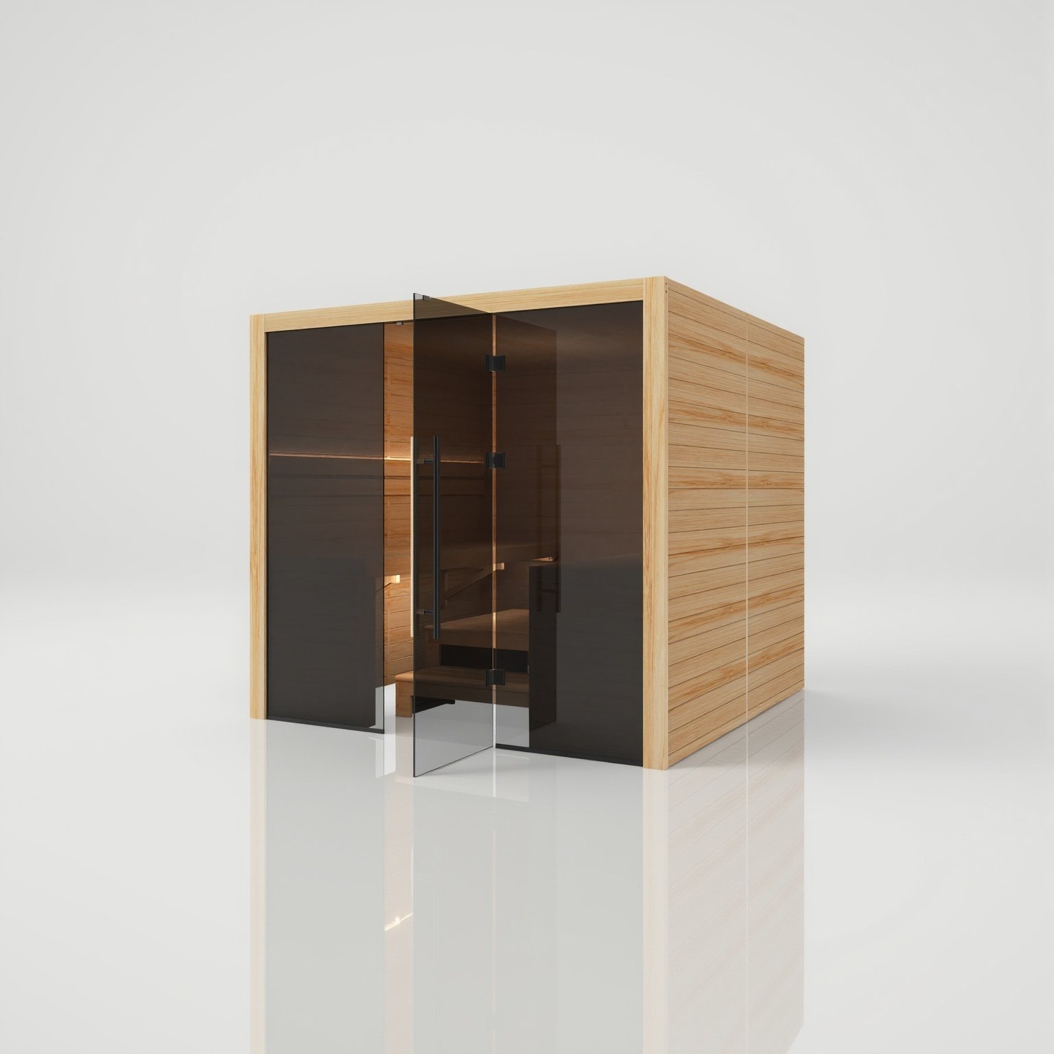 Traditional 220 Scandi – Unsere grösste helle Indoor-Sauna für bis zu sechs Personen – Ansicht 2
